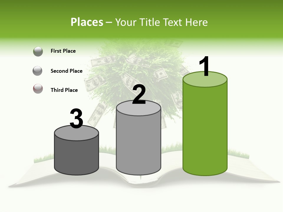 Knowledge Grow Landscape PowerPoint Template