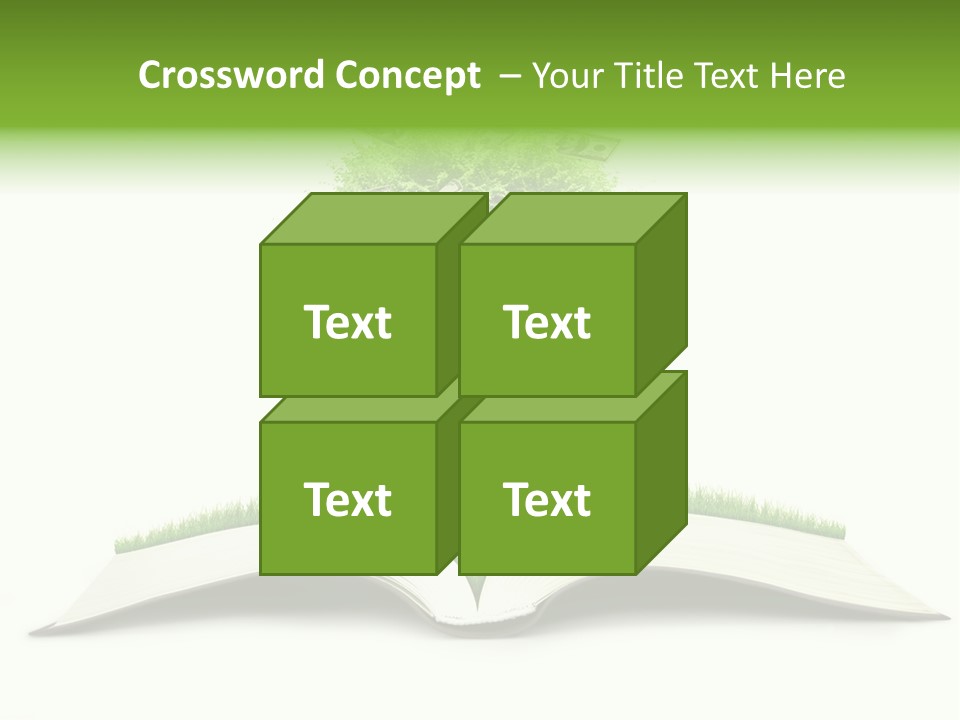 Knowledge Grow Landscape PowerPoint Template