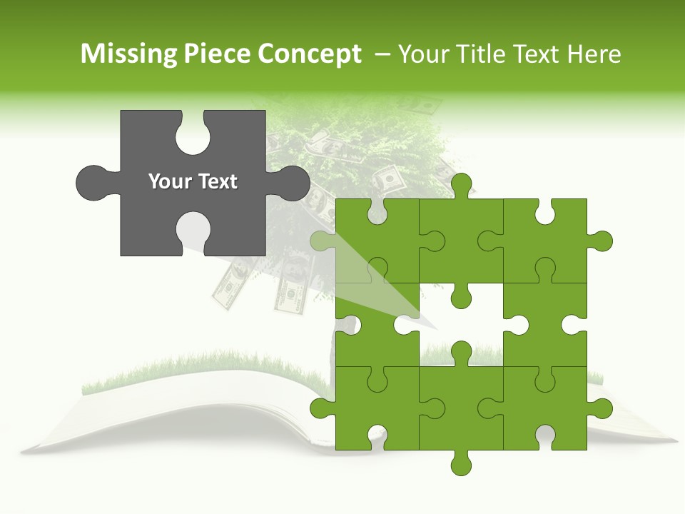 Knowledge Grow Landscape PowerPoint Template