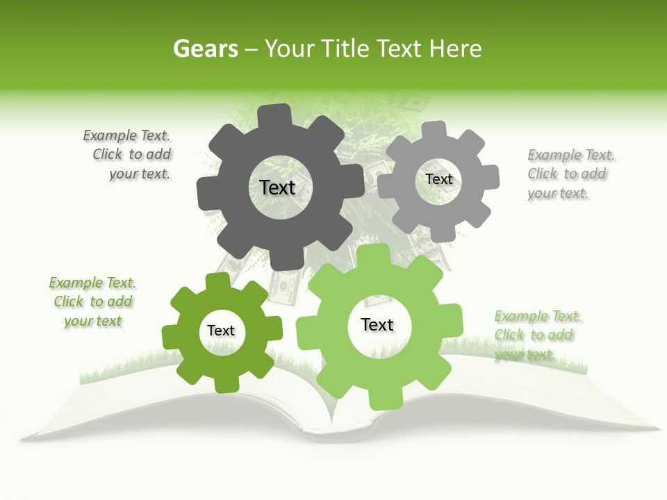 Knowledge Grow Landscape PowerPoint Template
