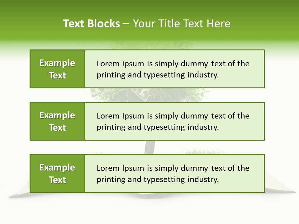 Knowledge Grow Landscape PowerPoint Template