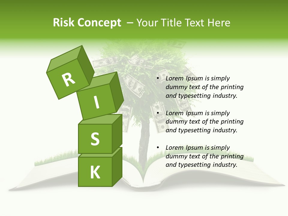 Knowledge Grow Landscape PowerPoint Template