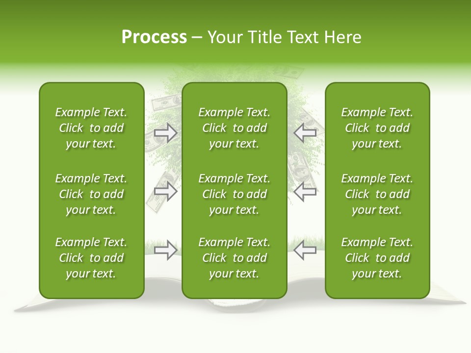 Knowledge Grow Landscape PowerPoint Template