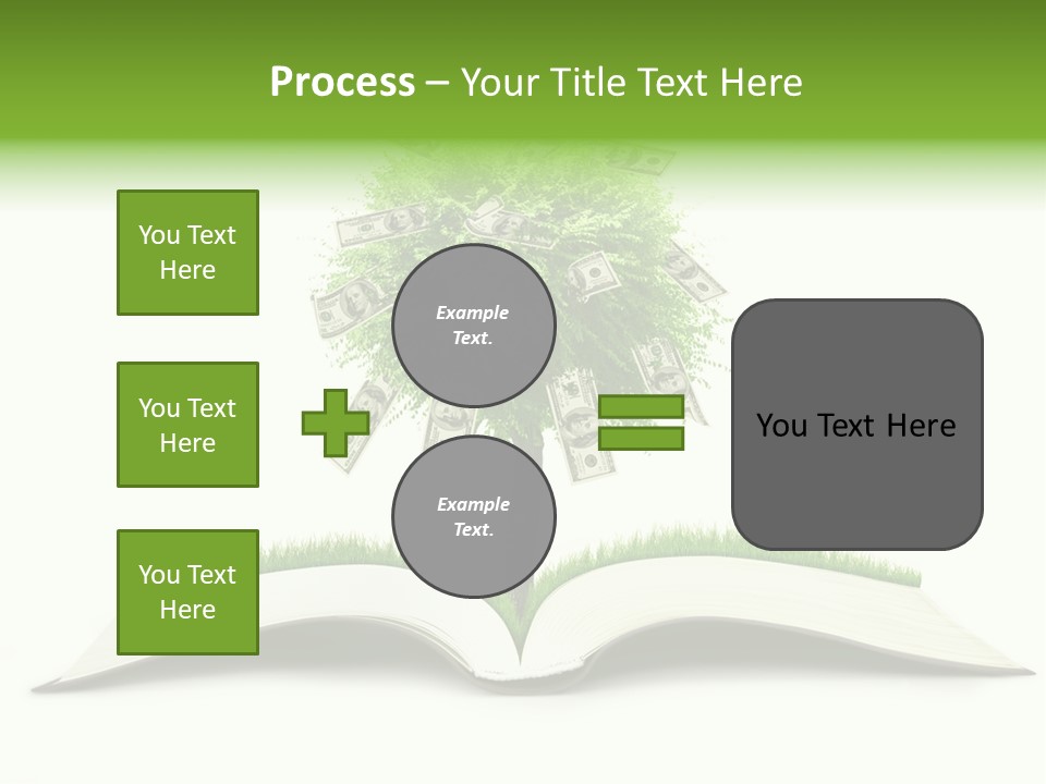 Knowledge Grow Landscape PowerPoint Template