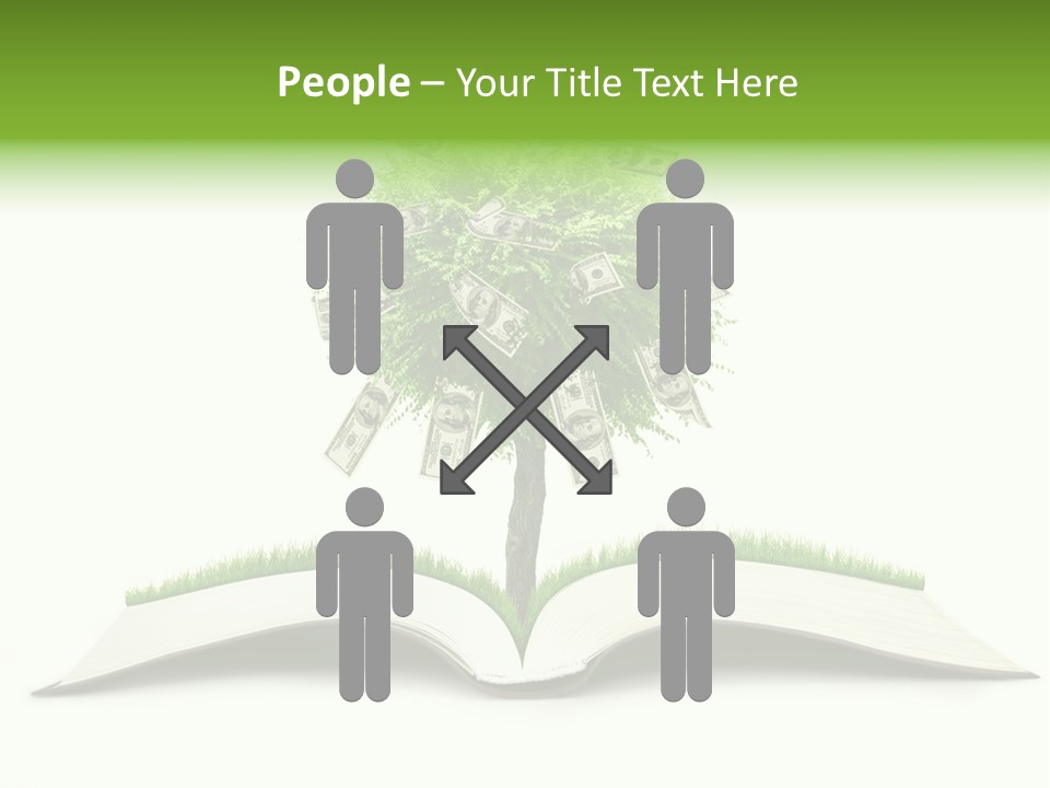 Knowledge Grow Landscape PowerPoint Template