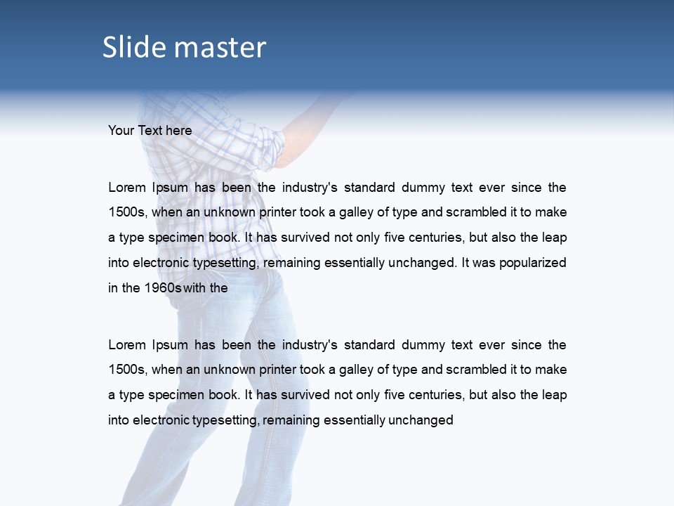 Trendy Modern Lifestyle PowerPoint Template