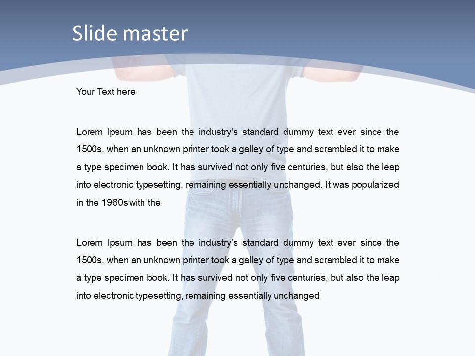 Masculine Cool Brown PowerPoint Template