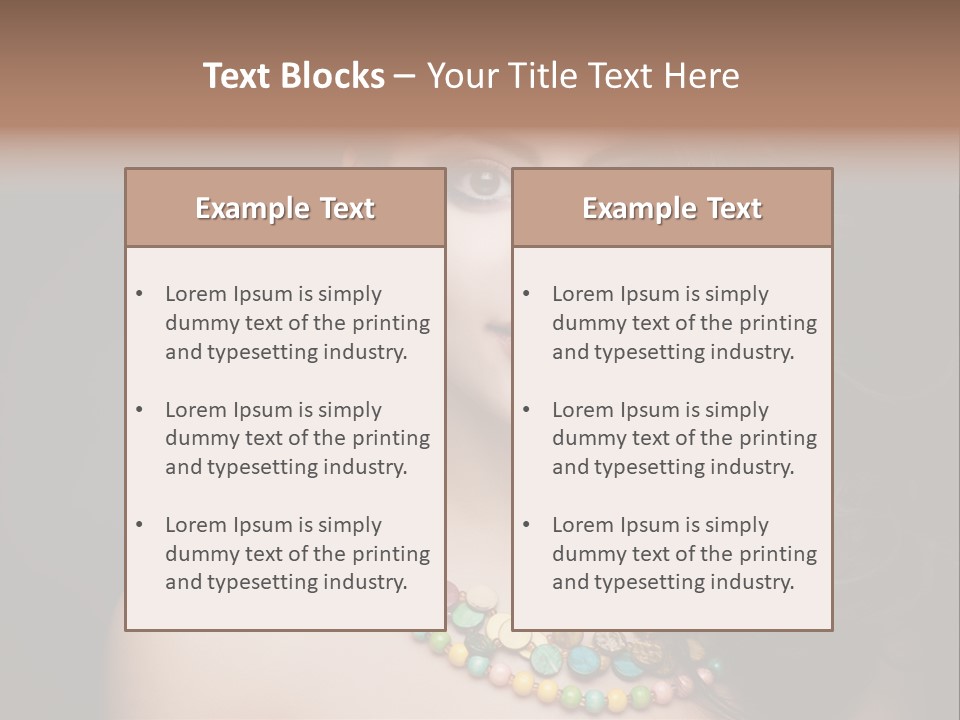 Freshness Isolated Closeup PowerPoint Template