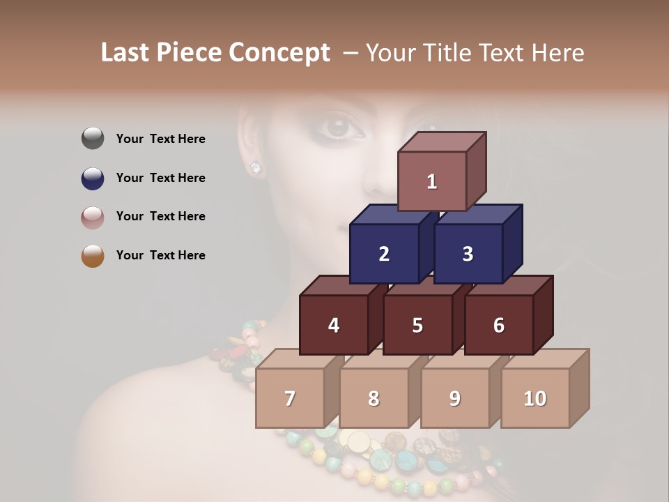 Freshness Isolated Closeup PowerPoint Template