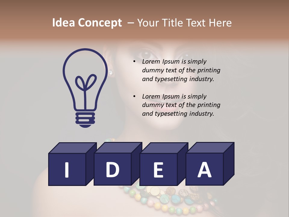 Freshness Isolated Closeup PowerPoint Template