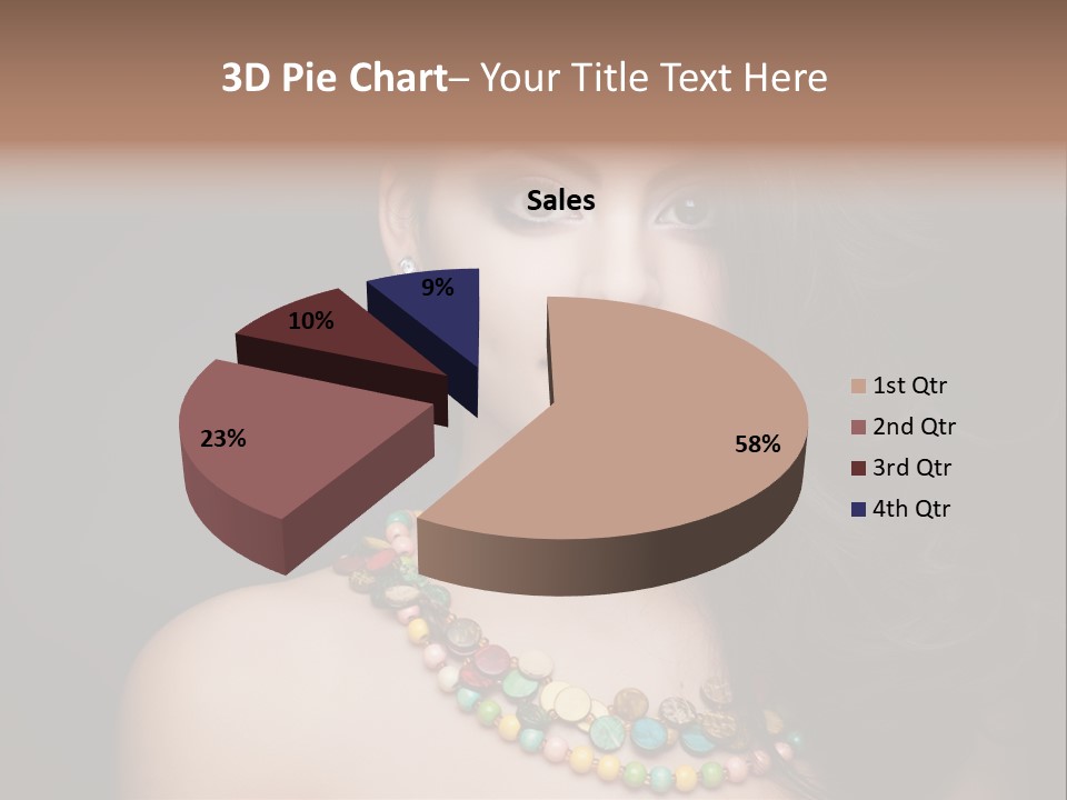 Freshness Isolated Closeup PowerPoint Template