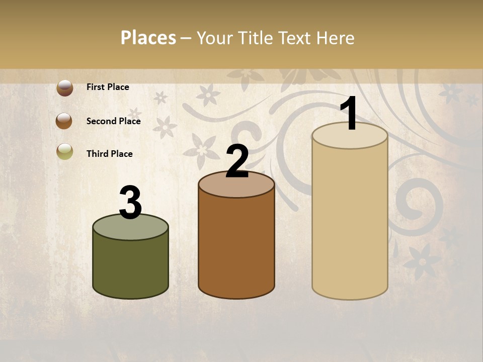 Stained Aging Materials PowerPoint Template