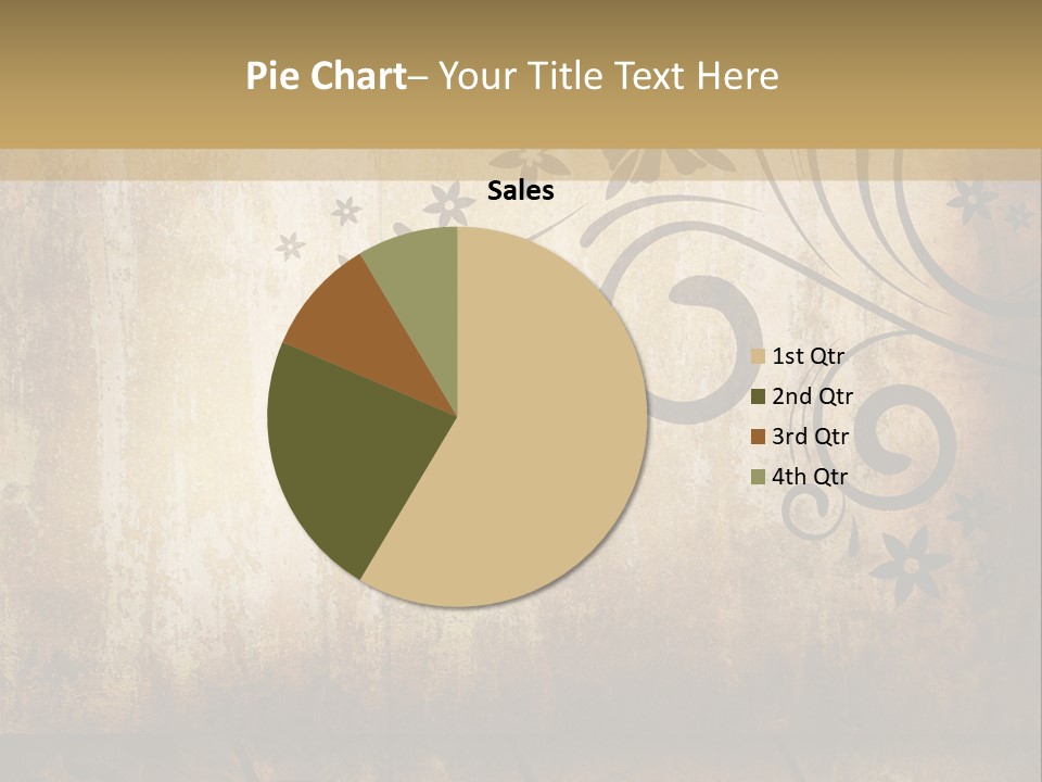 Stained Aging Materials PowerPoint Template