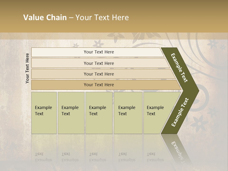 Stained Aging Materials PowerPoint Template