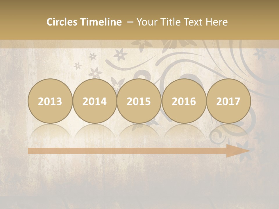 Stained Aging Materials PowerPoint Template