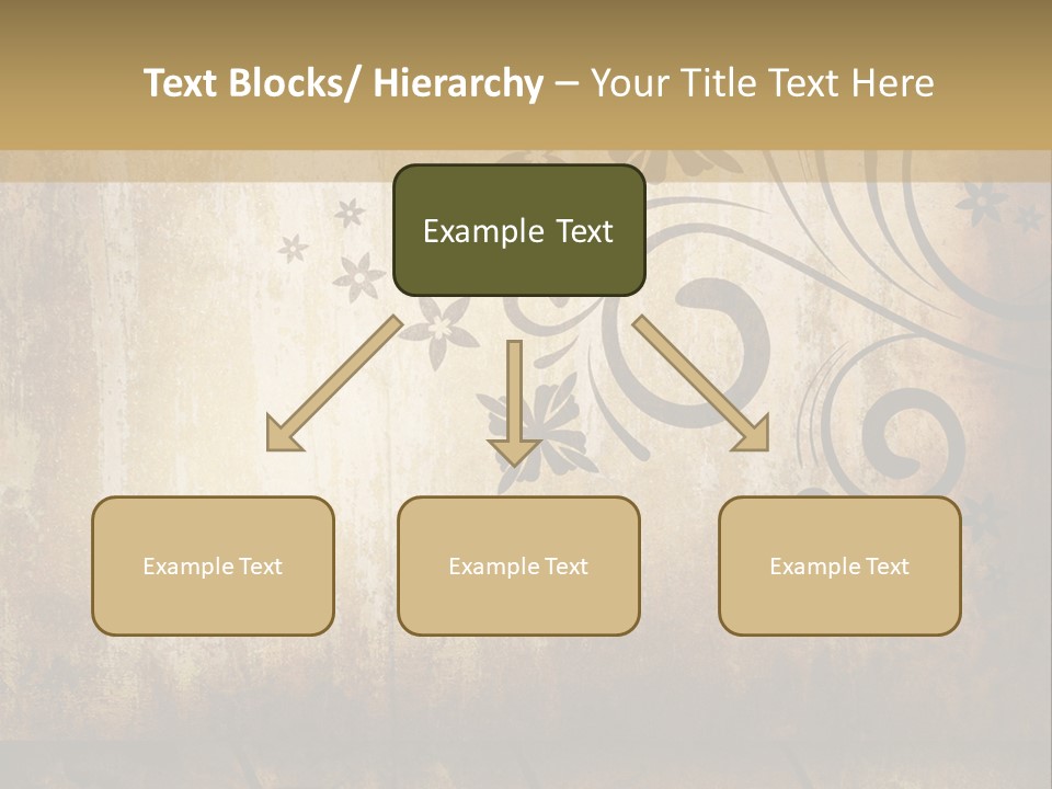 Stained Aging Materials PowerPoint Template