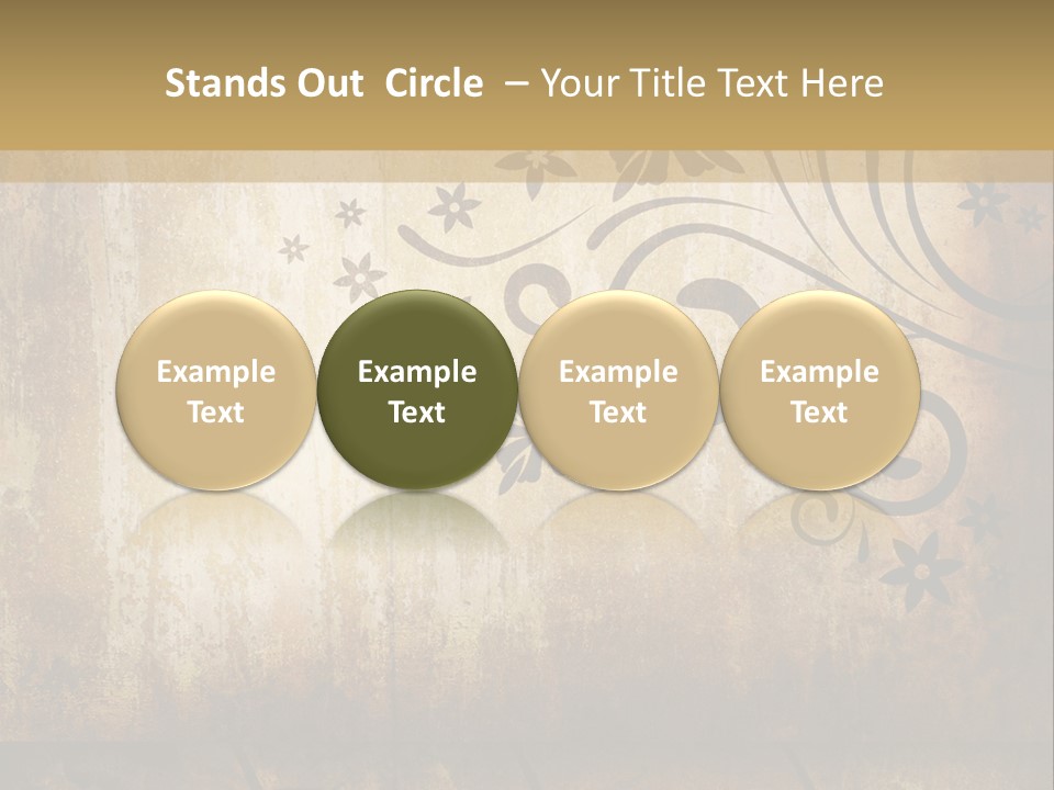 Stained Aging Materials PowerPoint Template