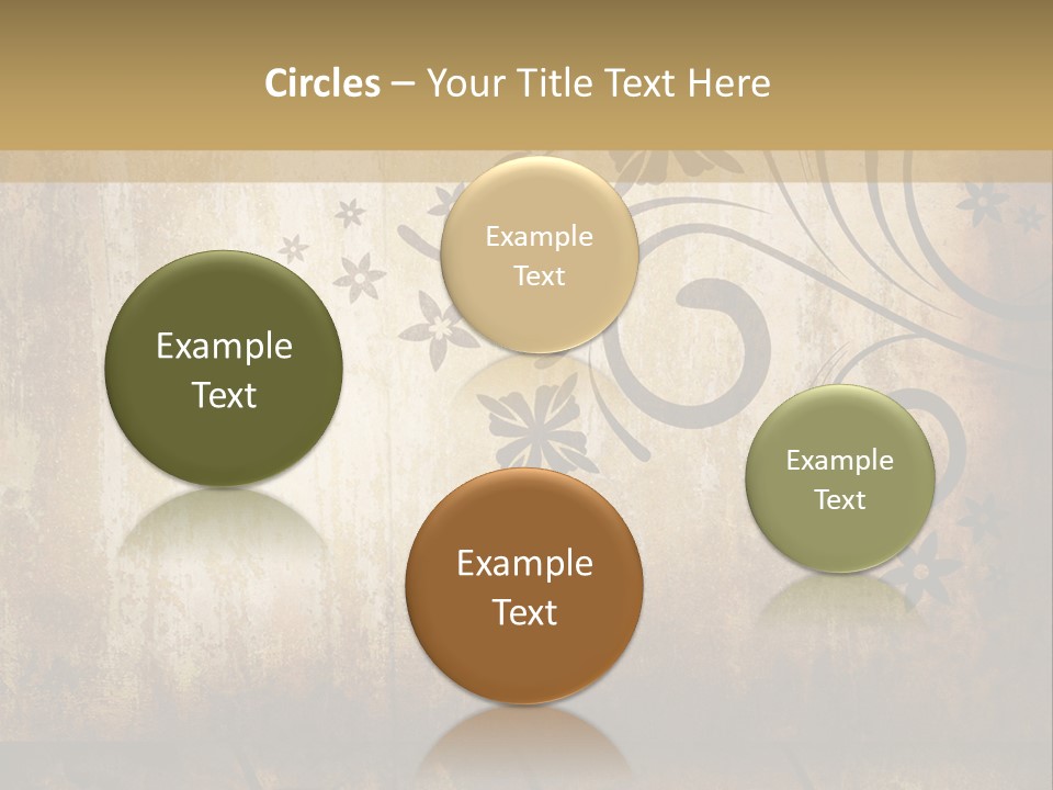 Stained Aging Materials PowerPoint Template