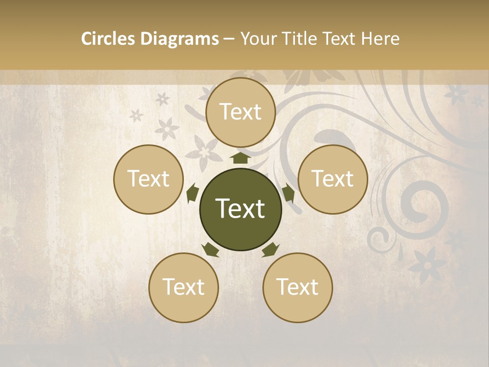 Stained Aging Materials PowerPoint Template