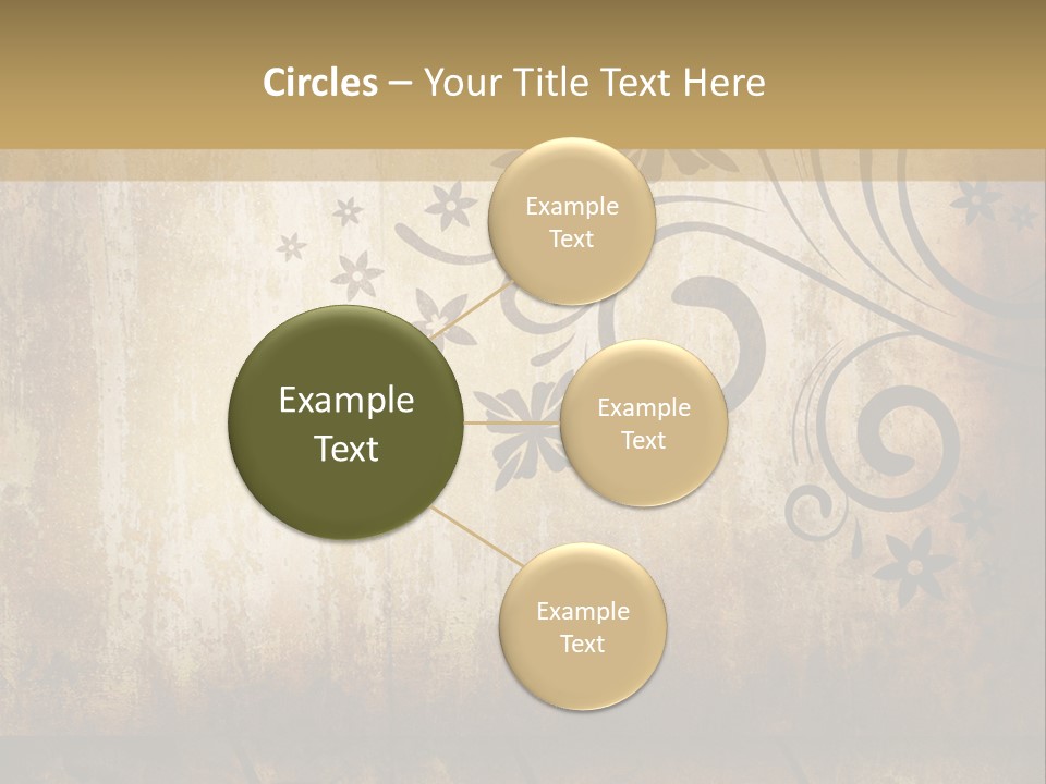 Stained Aging Materials PowerPoint Template