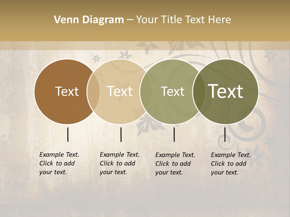 Stained Aging Materials PowerPoint Template