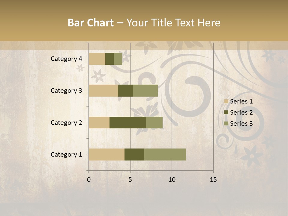 Stained Aging Materials PowerPoint Template