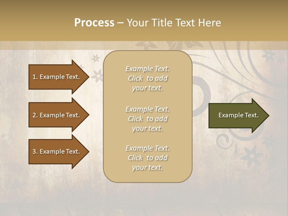 Stained Aging Materials PowerPoint Template