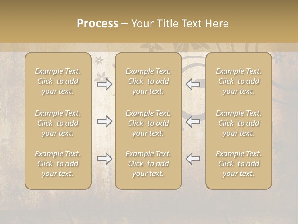 Stained Aging Materials PowerPoint Template