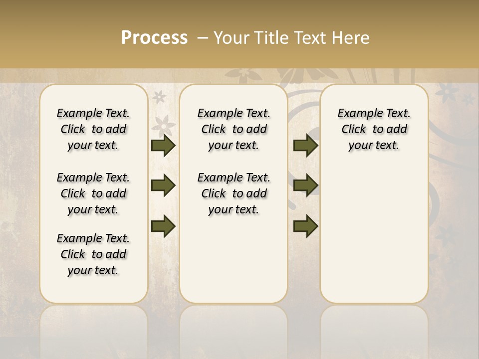 Stained Aging Materials PowerPoint Template