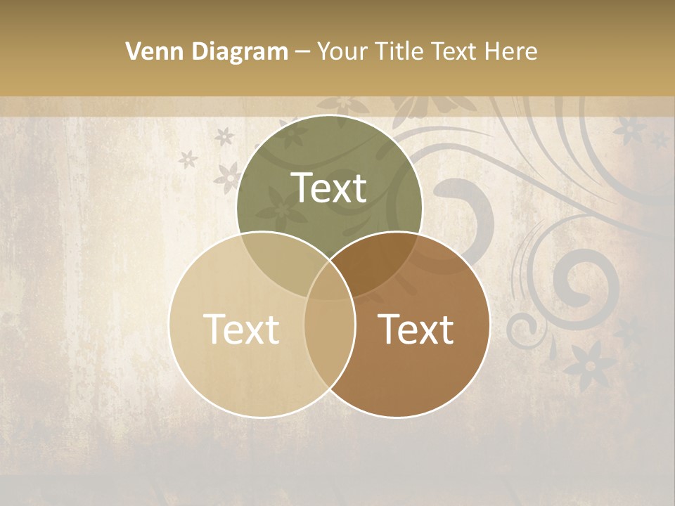 Stained Aging Materials PowerPoint Template