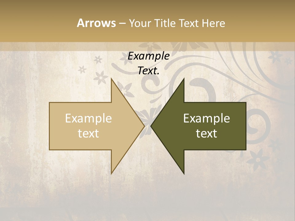 Stained Aging Materials PowerPoint Template