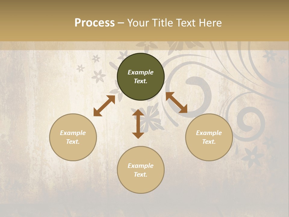 Stained Aging Materials PowerPoint Template