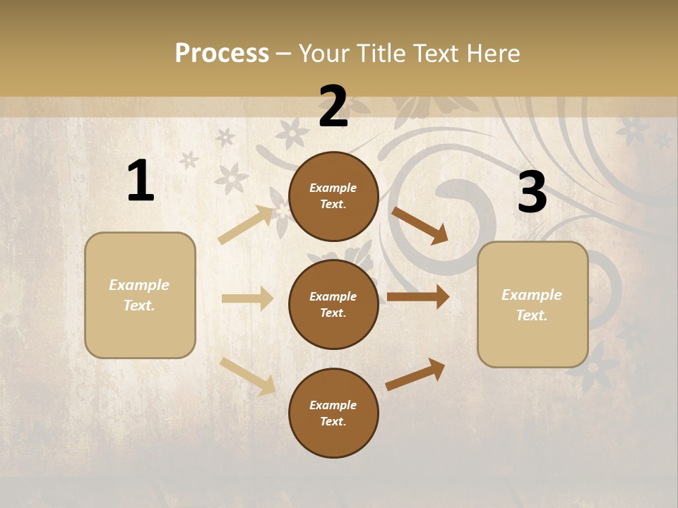 Stained Aging Materials PowerPoint Template