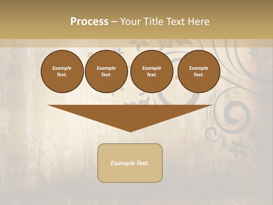 Stained Aging Materials PowerPoint Template