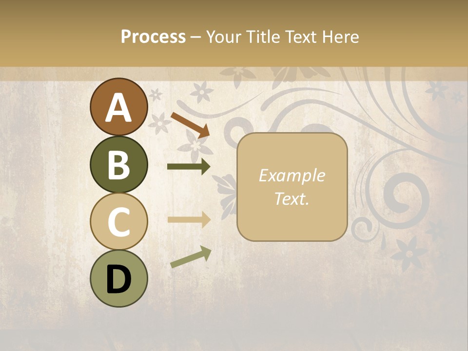 Stained Aging Materials PowerPoint Template