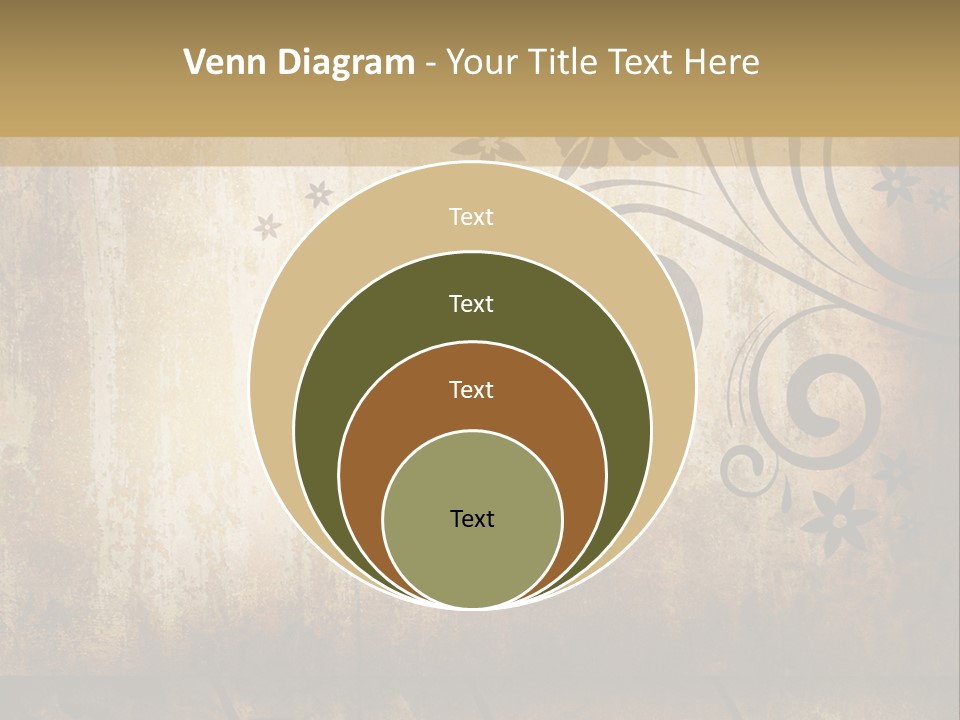 Stained Aging Materials PowerPoint Template