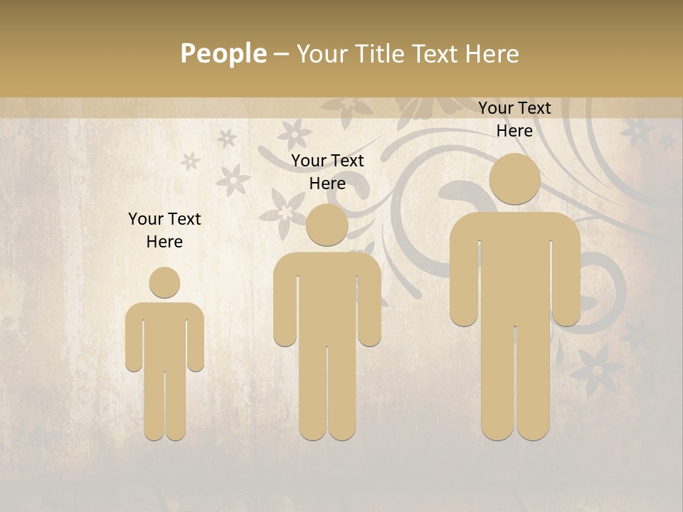 Stained Aging Materials PowerPoint Template