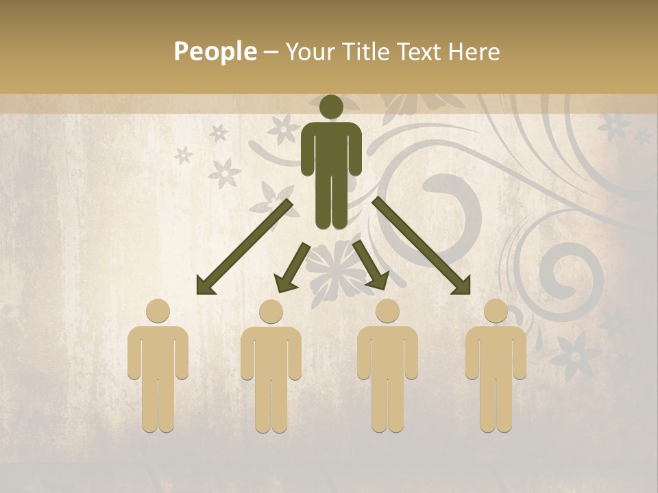 Stained Aging Materials PowerPoint Template