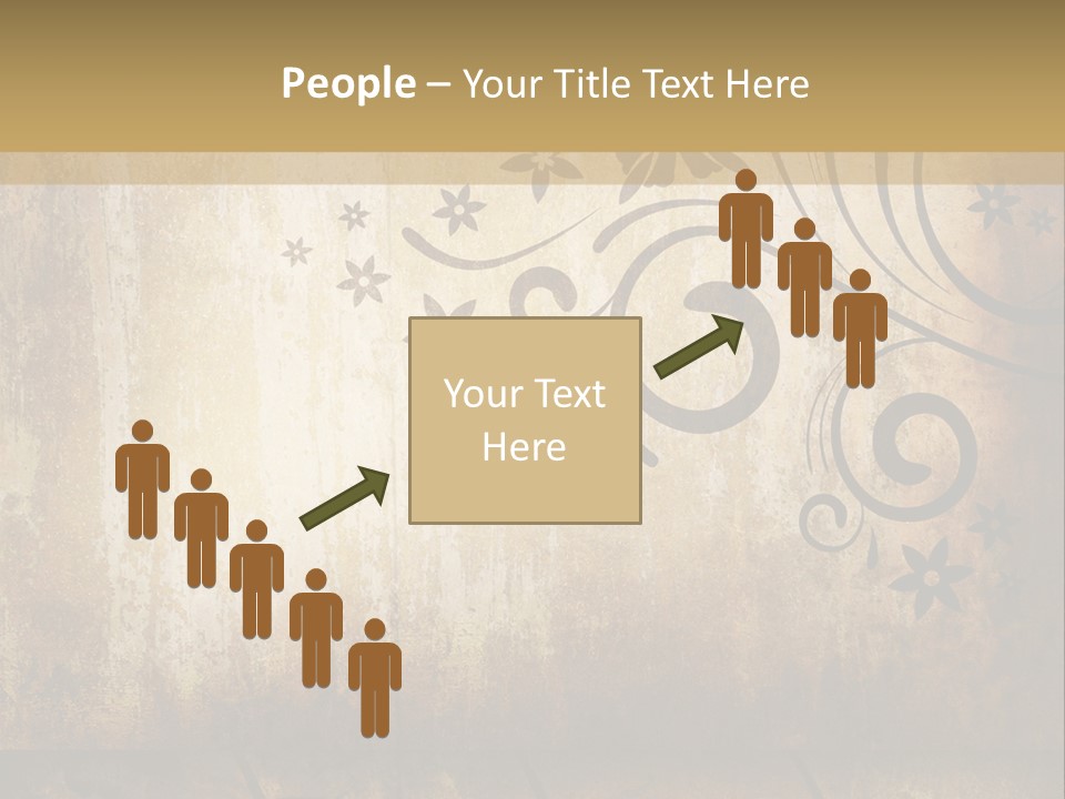 Stained Aging Materials PowerPoint Template