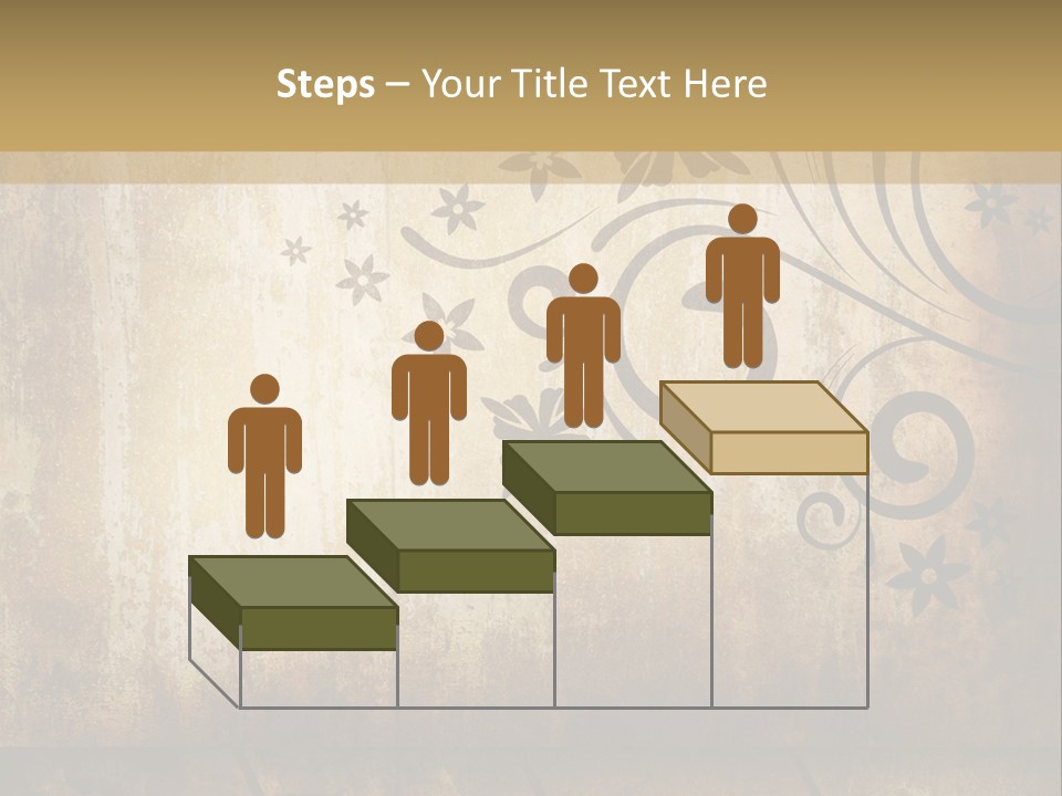 Stained Aging Materials PowerPoint Template