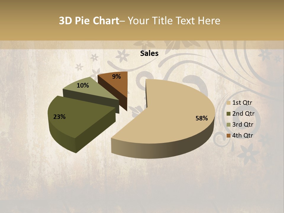 Stained Aging Materials PowerPoint Template