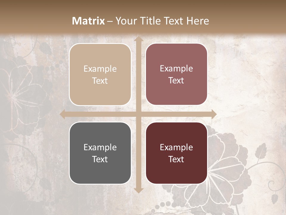 Burned Border Grunge PowerPoint Template