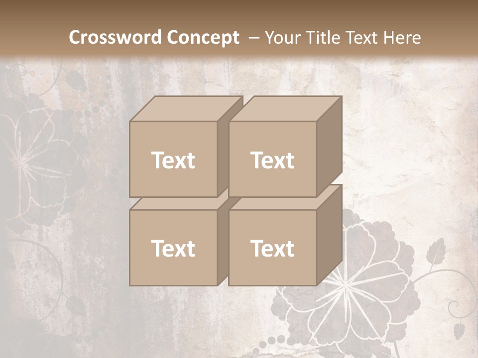 Burned Border Grunge PowerPoint Template