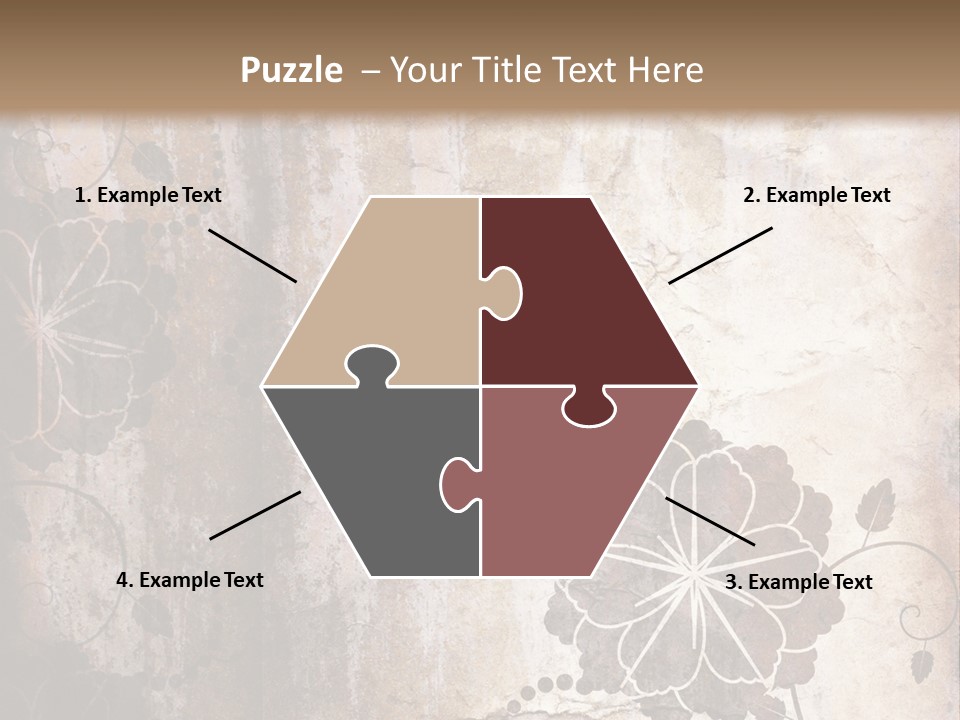 Burned Border Grunge PowerPoint Template