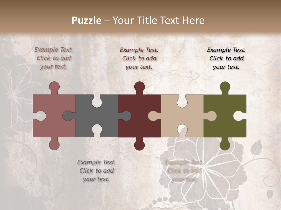 Burned Border Grunge PowerPoint Template