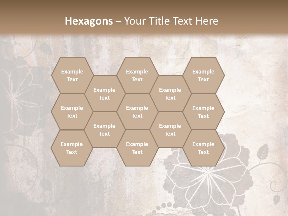 Burned Border Grunge PowerPoint Template