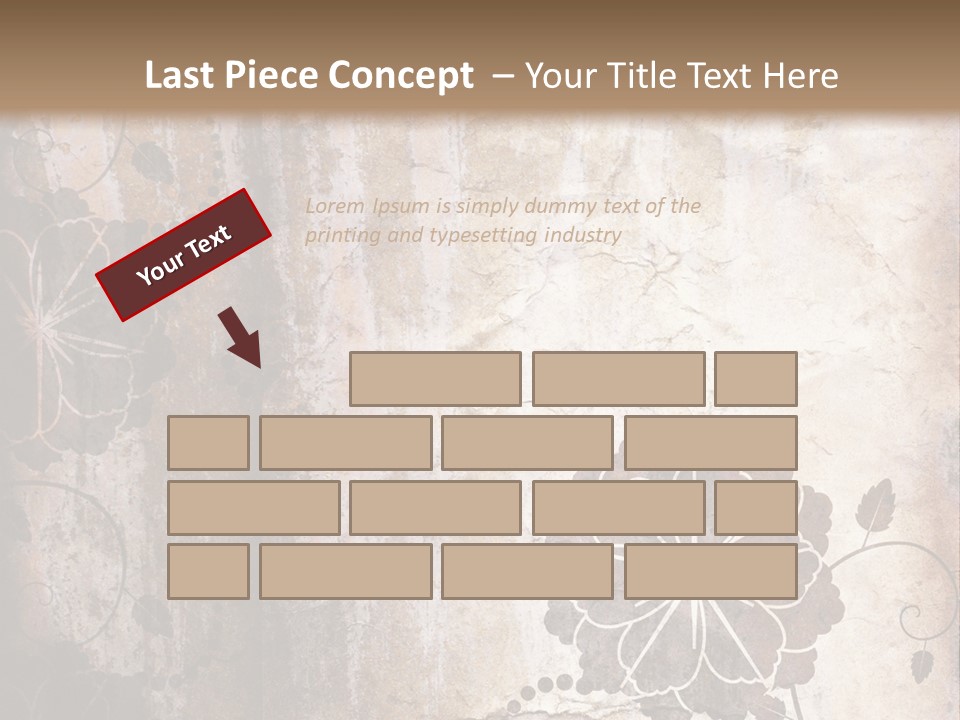 Burned Border Grunge PowerPoint Template