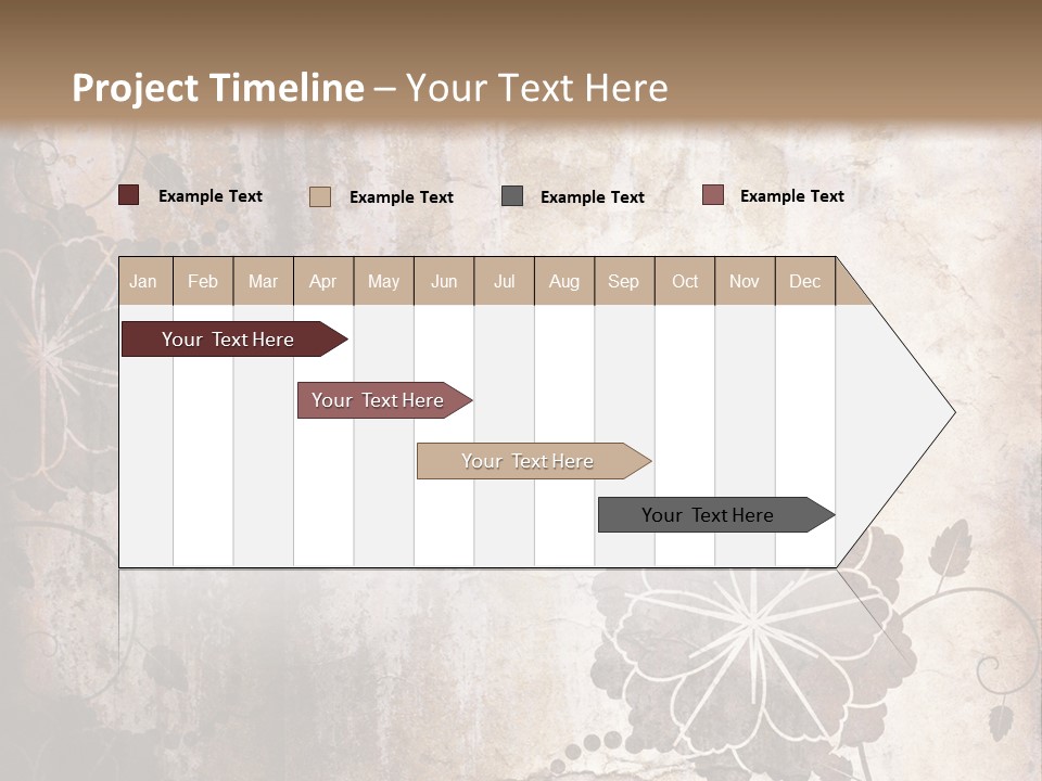 Burned Border Grunge PowerPoint Template