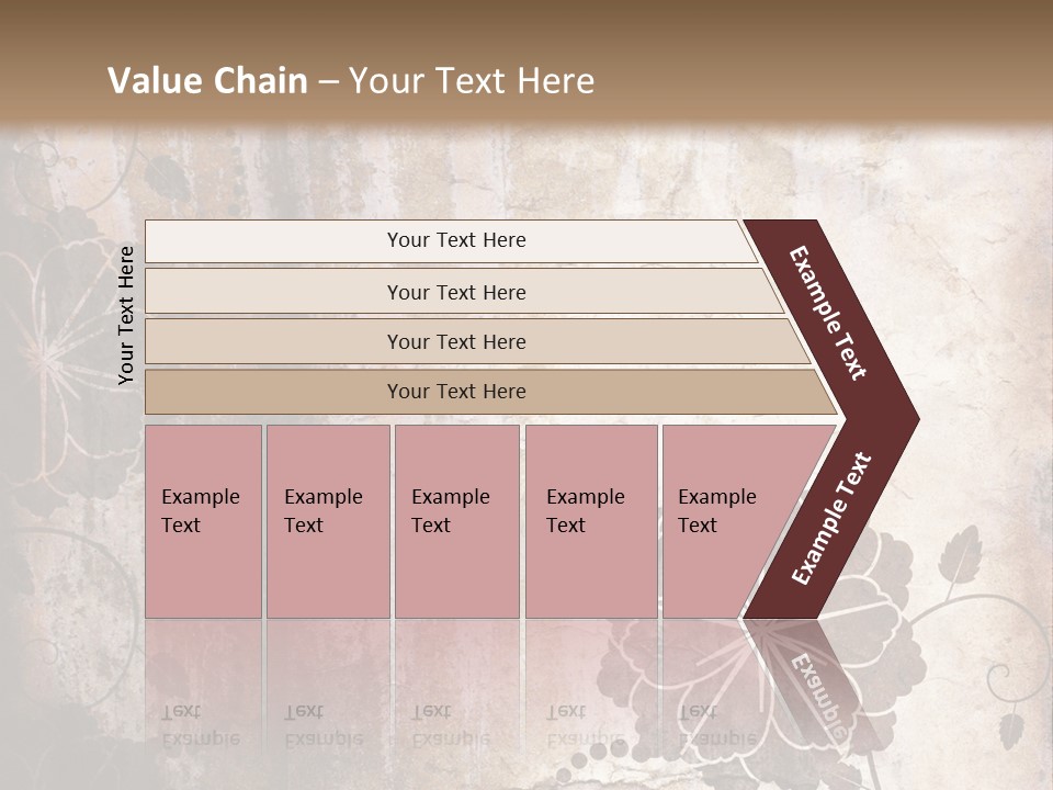 Burned Border Grunge PowerPoint Template