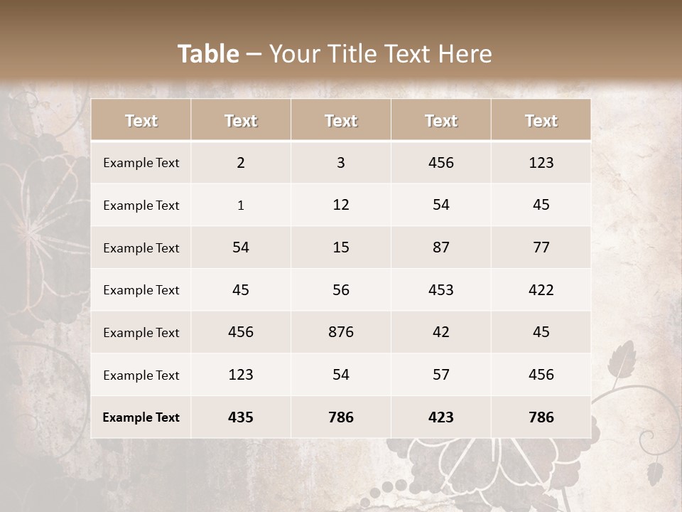 Burned Border Grunge PowerPoint Template